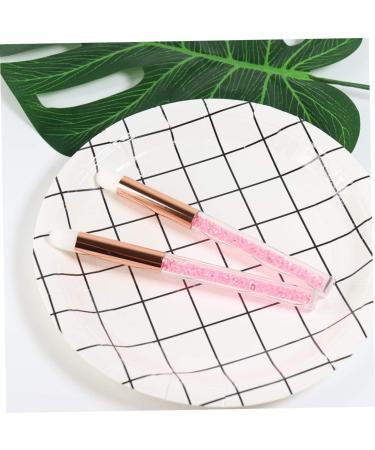 DRESSOOS 2pcs Nose Brush Soft Eyeshadow Brush Professional Makeup Tools Lady Parts Pink Aluminum Tube - Buy Online on GoSupps.com