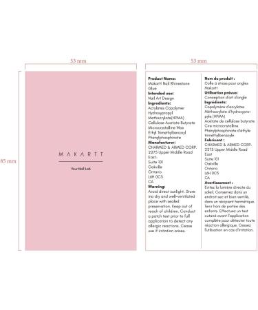 Makartt 2pcs Nail Rhinestone Glue Gel with Brush Pen Set 8ml+30ml Clear Nail Gem Glue Gel Super Strong Adhesive Nail Art Glue Gel for Nail Decorations 3D Stones Charms Flowers Nail Rhinestone Glue Kit - Buy Online on GoSupps.com
