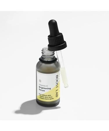 BOOST LAB | Vitamin C Brightening Serum | For radiant skin evens skin tone and clears dark spots | 30ml - Buy Online on GoSupps.com