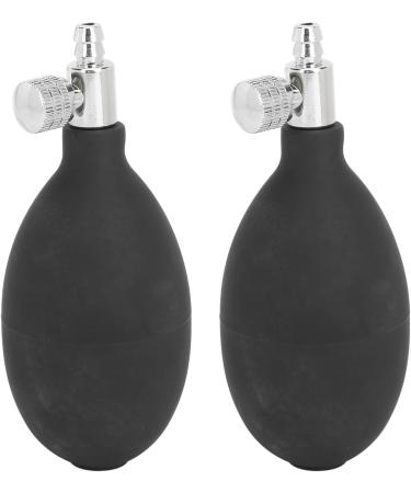 Agatige 2Pcs Sphygmomanometer Bulb Replacement Manual Inflation Pump Hand Squeeze Latex Blood Pressure Inflation Bulb with Air Release Valve for Blood Tester - Buy Online on GoSupps.com