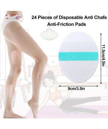 Kekafu 24Pcs Thigh Tapes - Invisible Anti-Chafing Thigh Tape for Inner Thighs - Disposable Body Anti-Friction Pads - Buy Online on GoSupps.com