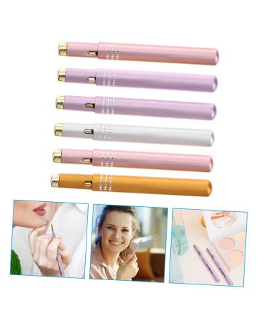 12 Pcs Retractable Lip Brush Set - Portable Lipstick Applicator & Makeup Brushes for Women | Exfoliating Eyeshadow & Lip Mask Brushes - Buy Online on GoSupps.com