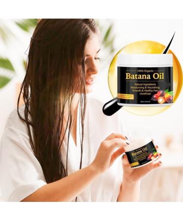 Buy Raw Batana Oil for Hair Growth | 100% Natural Hair Oil for Thickness & Strength | Prevent Hair Loss & Repair Damage - 3.4 OZ 100G - Buy Online on GoSupps.com