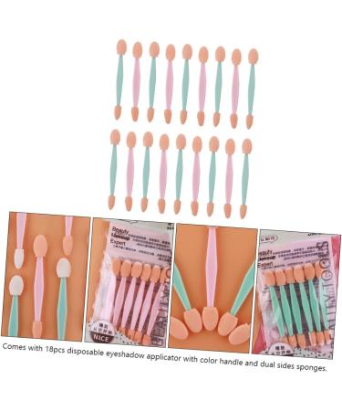 FOMIYES 2 Sets Eye Shadow Brush Ladies Suits Eyeshadow Makeup Sponge Dual Sides Eyeshadow Travel 7.4X1cmx2pcs As Shownx2pcs - Buy Online on GoSupps.com