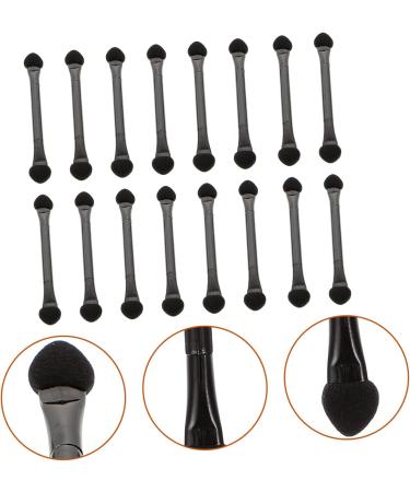 FOMIYES 30pcs Double Ended Eye Shadow Stick Disposable Sponges Eyebrow Brush Applicator Lip Gloss Disposable Sponge Head Eyeshadow Makeup Blending Sponge Eyeliner Brush - Buy Online on GoSupps.com