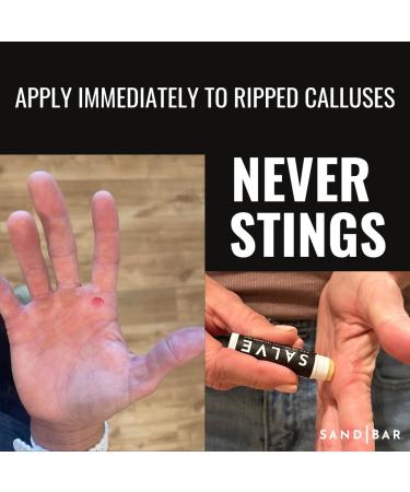 SandBar Natural Callus Salve - Revitalizing Callus Balm for Healing & Nourishing Calluses - On-the-Go Repair & Care - Immediate Relief for Callus Tears - 0.15 oz - Buy Online on GoSupps.com