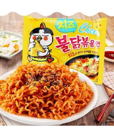 Samyang Hot Chicken Noodles Korean Ramen (Pack of 10) Pick Any 2 Customised Flavours - Buy Online on GoSupps.com