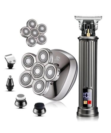 Head Shavers for Bald Men & Professional Barber Clippers Zero Gapped Hair Trimmer for Men
