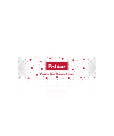 Polåar - Cracker Duo Lapland Lip Balms - 2 Lip Balms 10ml - 1 Transparent + 1 Tinted - Nourishing, repairing, protective care - Sublimating and non-sticky - Natural, Made in France