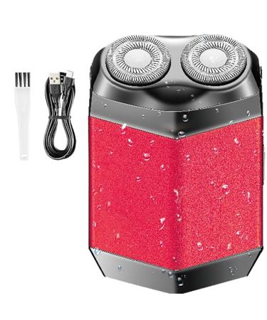 Men's Shaver Electric Razor for Men Mini-Shave Portable Electric Shaver Pocket Size Portable Shaver Wet/Dry Men Razor USB Rechargeable