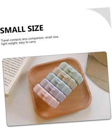 Buy Partykindom Eye Lens Container - Cloud Care Box for Contact Lenses | Travel Holder & Plastic Tank Set - Buy Online on GoSupps.com