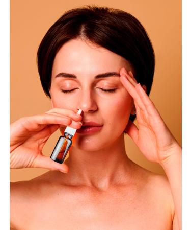 Furuising 6pcs Nasal Spray Bottle 20ml Glass Amber Refillable Fine Mist Atomizer Small Empty Nasal Sprayer with Funnel and Labels for Saline Essential Oils - Buy Online on GoSupps.com