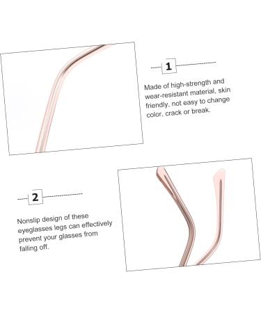 Villcase Glasses Accessories - Replacement Bracket & Screw for Eyewear | Durable & Versatile Ear Metal Reading Glasses Parts - Buy Online on GoSupps.com