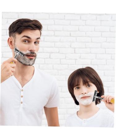 Beaupretty 4 Pcs Stainless Steel Razor Set - Adjustable Razor Handle Trimmer & Blades for Men - Ideal for Body Hair & Beard Grooming - Buy Online on GoSupps.com