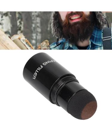 Thick Beard Powder for Dark Brown Hair Beard Makeup & Hair Loss Cover-Up | International Shipping Available - Buy Online on GoSupps.com