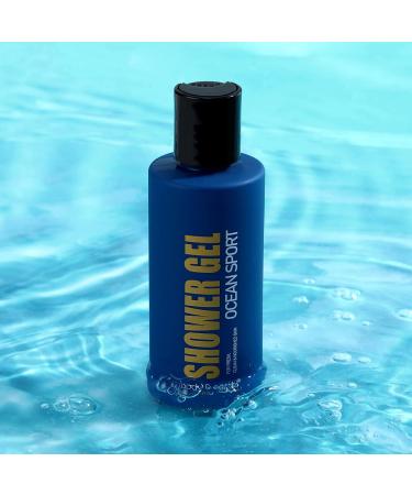 Men's Bath Spa Gift Set - Ocean Scent Shower Gel, Body Lotion, Shampoo | Perfect Valentine's & Father's Day Gift - Buy Online on GoSupps.com