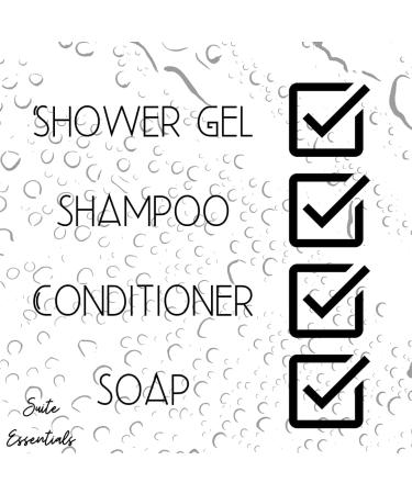 Suite Essentials 50 Pack 35ml Shampoos | Ideal for Hotels Guest Rooms Airbnb & Hospitality | GMP Certified Cruelty Free Vegan Recyclable Packaging | - Buy Online on GoSupps.com