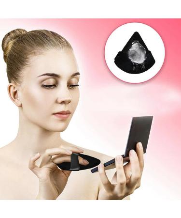 LIUJZZJ 12 Pieces Triangle Makeup Powder Puff - Soft Black Cosmetic Sponges for Loose Powder & Foundation - Perfect for Flawless Application - Buy Online on GoSupps.com