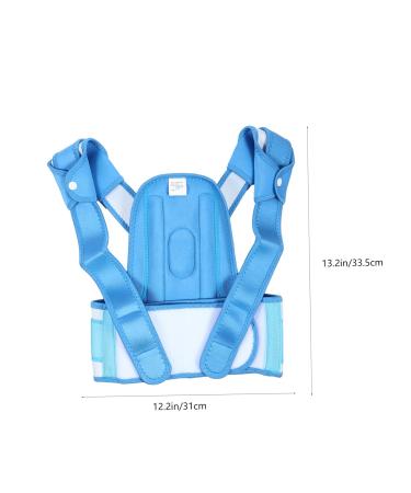 FRCOLOR Anti Hunchback Posture Brace - Unicorn Waist Support Belt | Silicone Straw Covers | XL Blue for Students - Improve Posture & Comfort - Buy Online on GoSupps.com