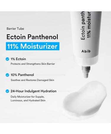 Abib Ectoin Panthenol 11% Moisturizer Barrier Tube 1.69 fl. oz. 50 mL I Skin Hydrating Face Cream - Buy Online on GoSupps.com