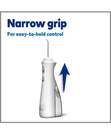 Waterpik Cordless Pearl White Water Flosser | Rechargeable Dental Plaque Removal Tool | Ideal for Travel | WF-13UK - Buy Online on GoSupps.com