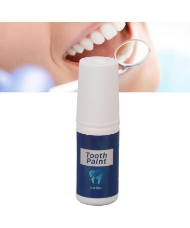 Professional Instant Teeth Whitening Paint - 5ML Tooth Polish for Stain Removal & Shiny Smile - Safe Oral Cleaning Beauty Tool - Buy Online on GoSupps.com