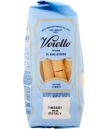  Italian Gourmet E.R. Voiello Pasta Il Rigatone Pack of 10 100% Italian Pasta N142 500g + Italian Gourmet Polpa 400g - Buy Online on GoSupps.com
