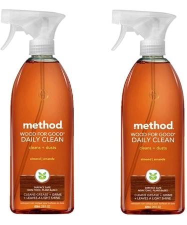 Method Wood for Good Daily Clean Almond -- 28 fl oz - 2pc