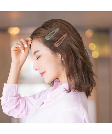 XCZYN 20 Pcs Snap Hair Clips Matte Finish Colorful Color Anti-slip Snap Clip Hair Accessories Metal Barrettes for Women Little Girls Lady Hair Styling (20 Pieces Light Color) 1 count (Pack of 20) Light Color - Buy Online on GoSupps.com