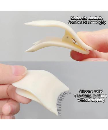 DULRLLY 2 Pack False Eyelashes Applicator Tool - Convenient Lash Extension Clip for Easy Makeup Application - 2pcs - Buy Online on GoSupps.com