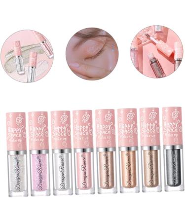 PLAFOPE 8pcs Eye Shadow Makeup Stuff Eyeshadow Makeup Pigmented Makeup Pallet Eye Makeup Liquid Eyeshadow - Buy Online on GoSupps.com