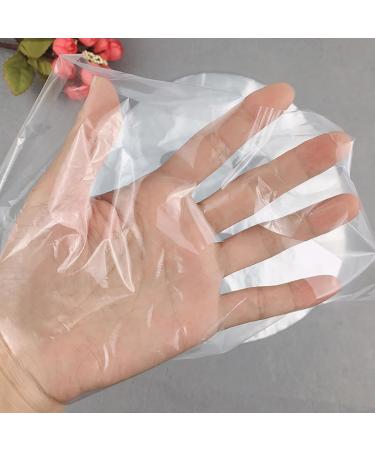 200 Sheets Clear Plastic Face Mask Facial Sheet Masks Transparent Skincare Face Masks Spa Face Moisture Masks for Women Men - Buy Online on GoSupps.com