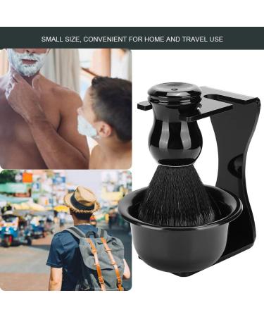 Premium 3-in-1 Shaving Set - Brush Soap Bowl & Holder for Ultimate Wet Shaving Experience - Buy Online on GoSupps.com