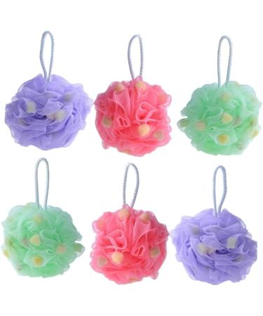 FRCOLOR 10pcs Body Scrubber Bath Sponge Set - Exfoliating Shower Puff & Loofah for Luxurious Bathing Experience - Perfect for All Skin Types - Buy Online on GoSupps.com