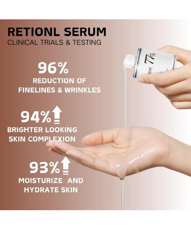 Retinol Serum for Face - Retionl Face Serum with Niacinamide - Anti-Aging & Anti-Wrinkle Face Serum for Women - Niacinamide Serum - Hydrating Serum - Dark Spot Remover for Face - Skin Care - Buy Online on GoSupps.com