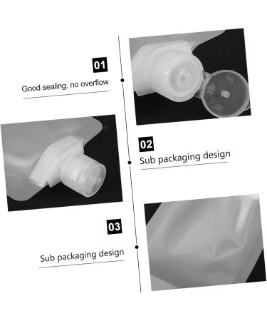 SKISUNO 1 Set Travel Lotion Refill Bag Squeeze Pouches Refillable Shampoo Travel Bag Refillable Squeeze Pouches Shampoo Travel Container Travel Size Lotion Pouch Travel Liquid Pouch - Buy Online on GoSupps.com