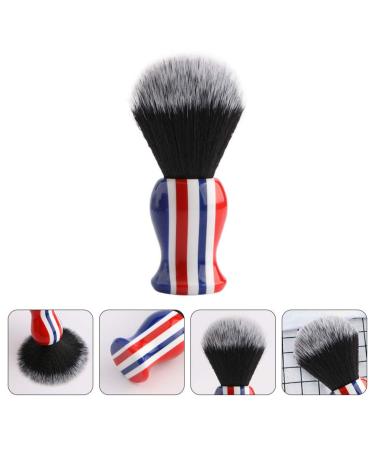 Lurrose Soft Bart Brush & Mustodle Brush Soap Bowl Set - Barber Hair Brush & Safety Razor Stand for Men - Premium Resin Grooming Kit - Buy Online on GoSupps.com