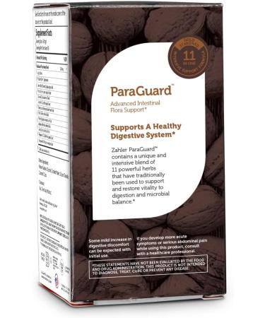 Zahler ParaGuard Intestinal Cleanse & Support - 90 Softgels with Wormwood - Kosher Certified - Buy Online on GoSupps.com