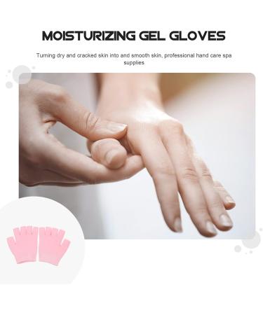 FOMIYES 4 Pairs Gel Moisturizing Gloves Hand Dappen Dishes for Acrylic Mens Gel Heated Gloves Cotton Warm Mittens for Men Heated Mittens for Women Soft Dipping Pink Skin Gel Computer Man - Buy Online on GoSupps.com