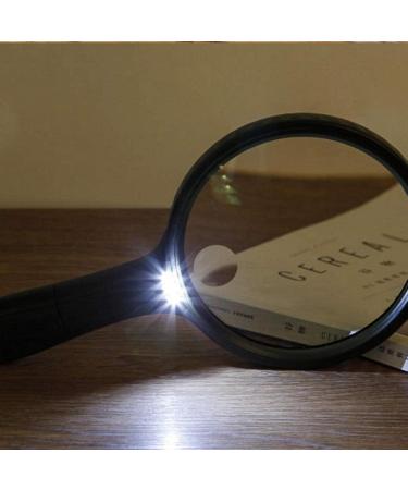 Professional Hand-held Magnifier Handheld Magnifier Reading Lens Loupe Black Full of Stars - Buy Online on GoSupps.com