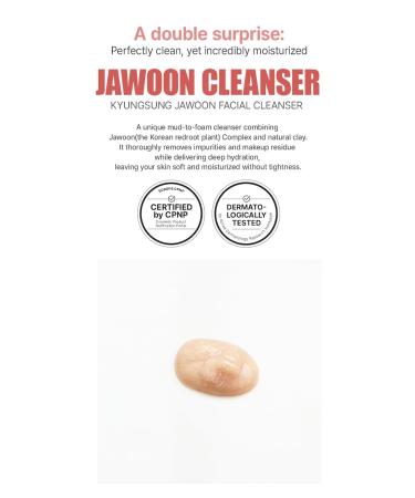 CENTURY RECIPES Kyungsung Jawoon Facial Cleanser 120 ml / 4.06 fl oz Mud-to-Foam Facial Cleanser with Natural Clay for Sensitive Skin - Buy Online on GoSupps.com