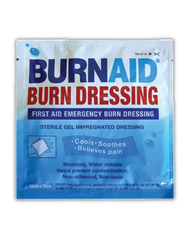 MAGID MP3060 Burn Aid Burn Dressing 0.5 x 10 yd White 4 x 4 (3 Dressings) 4X4 3 Units