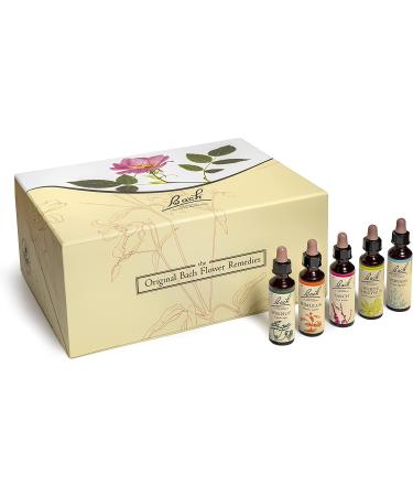 Bach Flower Remedies l Natural Home Remedy Holistic Healing Individual Wellness For Emotional Wellness New Cardboard Box Set 1-38 20m 20 ml