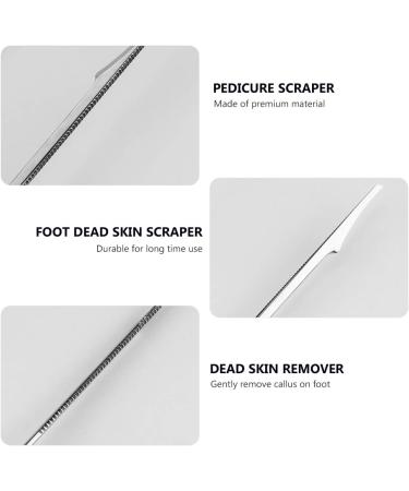 3-in-1 Metal Pedicure Scraper Knife | Tungsten Steel Tool for Heel & Dead Skin Removal | Best Foot Care Solution - Buy Online on GoSupps.com