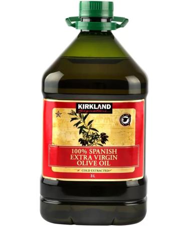 RKBROTHERS Kirkland Signature 100% Spanish Extra Virgin Olive Oil 3L Pack of 3 - Buy Online on GoSupps.com