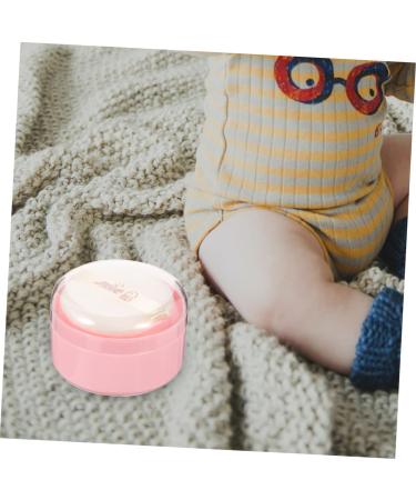 FRCOLOR Box Body Powder Puff Box Powder Puffs for Loose Powder Body Powder Puff Container Empty Powder Puff Holder Small Powder Puff Container Baby Plastic Portable Dry Puff - Buy Online on GoSupps.com
