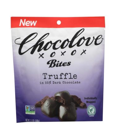 Chocolove Bites Truffle in 55% Dark Chocolate 3.5 oz (100 g)