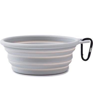 Buy Ohmo Foldable Dog Bowl 800ml - Portable Water Bowl for Medium to Large Dogs Ideal for Travel | Extra Thick & Durable - Buy Online on GoSupps.com