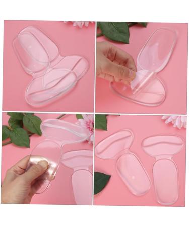 NOLITOY Women's Silicone Heel Protector Insoles - Gel Comfort Grips for High Heels - 4 Pairs Self-Adhesive Shoe Liners - Buy Online on GoSupps.com