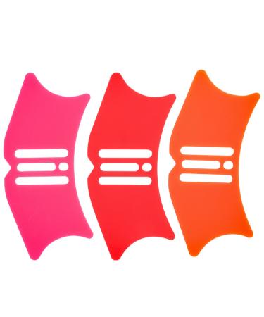 Nose Contour Stencils 3Pcs Silicone Nosetour Contour Stencil Multifunctional Eye Make Up Aids Tool for Makeup Beginners Applying Nose Shadow Highlight Eyeline Lip Line